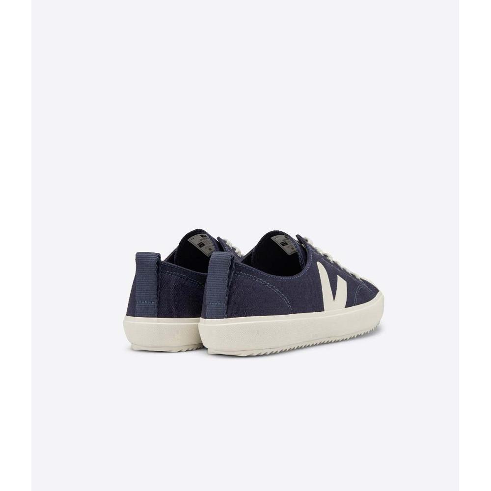 Men's Veja NOVA CANVAS PIERRE Shoes Black | ZA 211PJJ